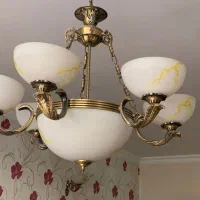 فروش یکجا لوستر ۴ شاخه و ۶شاخه و دیوار کوب