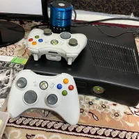 ایکس باکس ۳۶۰ اسلیم فول گیم جفت دسته|کنسول، بازی ویدئویی و آنلاین|نورآباد ممسنی, |دیوار