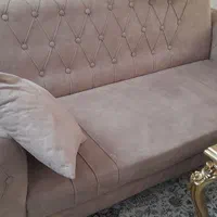 مبل راحتی  پارچه طرح چرم|مبلمان خانگی و میز عسلی|تهران, مسعودیه|دیوار