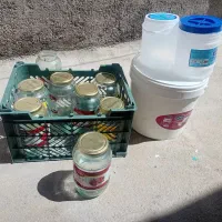 ظروف پلاستیکی و شیشه