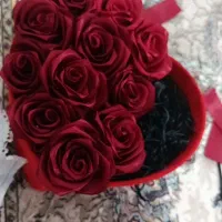 انواع دسته گل و باکس گل روبانی