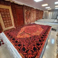 فرش کاشان فرش ۹ متری لاکی قرمز بی سی اف|فرش|مشهد, امیر المومنین|دیوار