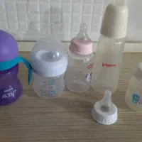 شیشه شیر و قمقمه