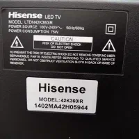 تلویزیون ۴۲ اینچ Hisense|تلویزیون و پروژکتور|بندر انزلی, پرستار|دیوار