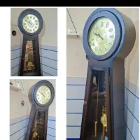 ساعت ایستاده چوبی