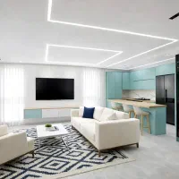 ۶۵متر*پارکینگ‌سندی*سندتک‌برگ*نورگیر‌فوق‌العاده