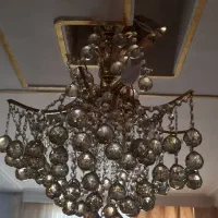 لوستر ۸شاخه طلایی