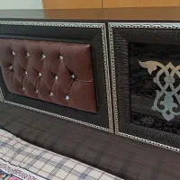 تخت دونفره همراه تشک|تخت و سرویس خواب|هشتگرد, شهرک بعثت|دیوار