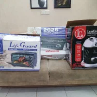 گاز رومیزی 5 شعله جاروبرقی سطلی توستر طرح ماکروفر
