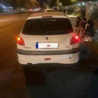 ۲۰۶ سفید ۹۶ تیپ ۲|خودرو سواری و وانت|فردیس, منظریه|دیوار