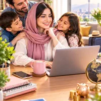 درآمد و استقلال مالی در منزل