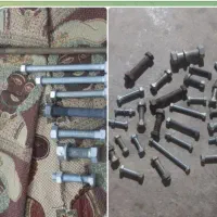 تعدادی پیچ و مهره ۱۶ در ۶۰ تا ۲۰ در ۱۶