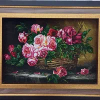 تابلوفرش ابریشم