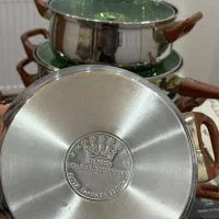 سرویس قابلمه استیل ترک|ظروف پختوپز|ماکو, |دیوار