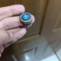 انگشتر نقره توپاز