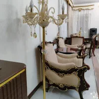 آباژور کنار سالنی کریستالی|چراغ خواب و آباژور|دماوند, گیلاوند|دیوار