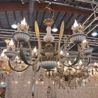 لوستر نگارین|لوستر و چراغ آویز|برخوار, |دیوار