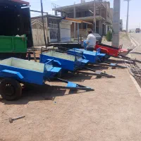 تریلی پشت تراکتور