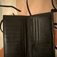 کیف پول مشکی چرم مصنوعی سایز بزرگ اسپورت|کیف، کفش، کمربند|تهران, ونک|دیوار