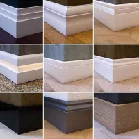 قرنیز ام دی اف MDF طرح چوب و مینیمال|مصالح و تجهیزات ساختمان|شیراز, وصال|دیوار