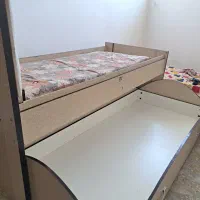 تخت دو طبقه ام دی اف کشویی