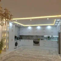 کابینت دستگیره طلایی کد۴