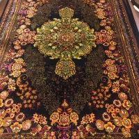 تمام ابریشم دست باف قم