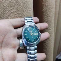 سیکو پنج اتومات صفحه خاص قاب درشت|ساعت|قم, شاه احمد قاسم|دیوار