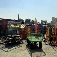 گاری چرخ بادی چهار چرخ دستی با چرخ (بادی) شرکتی|ابزارآلات|تهران, خانی‌آباد|دیوار
