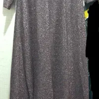 پیراهن مجلسی لمه و کفش مجلسی ورنی