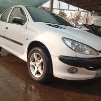 206 SD مدل 93 TU5سفید بیرنگ|خودرو سواری و وانت|رشت, حومه رشت|دیوار