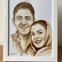 تابلو نقاشی چهره