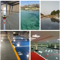 اجرای بتن ریزی کف با دستگاه ماله پروانه صیقل