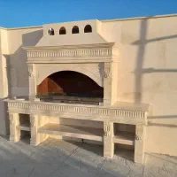 کباب پز‌ سنگی‌(باربیکیو سنگی)