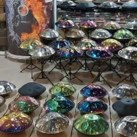 هنگ درام تانگدرام فول دینگ پولیش مسی بنفش