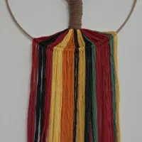 دیوارکوب مکرومه