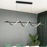 لوستر مدل مارپیچ و مدل ضربان|لوستر و چراغ آویز|سنندج, |دیوار