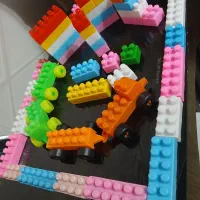 قالب لگو خانه سازی|اسباببازی|هشتگرد, گلسار|دیوار