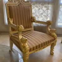 فروش سرویس کامل ۸ نفره مبلمان. چوب گردو|مبلمان خانگی و میز عسلی|تهران, قیطریه|دیوار