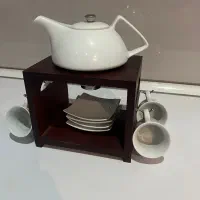 قهوه خوری همراه استند و وارمر