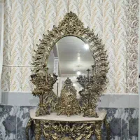 اینه شمعدان آلیاژ