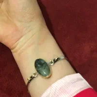 دستبندو انگشتر نقره تک