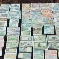 36 جفت اسکناس خارجی کلکسیونی