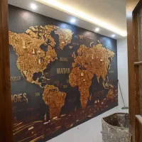 نصب کاغذ دیواری نصاب پوستر نصاب کاغذ دیواری