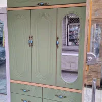 کمد لباس سه تیکه کد ۲۰۲۶ سبز درباری