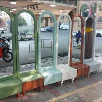 آینه  قدی کشودار