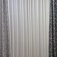 ۶ متر حریر دوخت و پانچ شده آماده نصب|پرده، رانر، رومیزی|شیراز, شهرک ولیعصر|دیوار