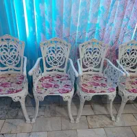 ۴عددصندلی فلزی