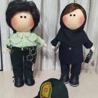 عروسک روسی  نظامی پزشکی کادو