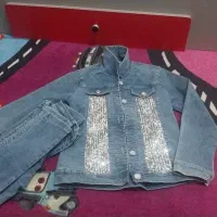 کلی لباس دخترانه وشلوار لی وپیراهن پسرانه